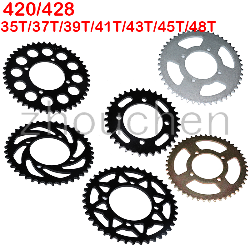 428 Chain - 420/428 Łańcuchy 76mm 35T 37T 39T