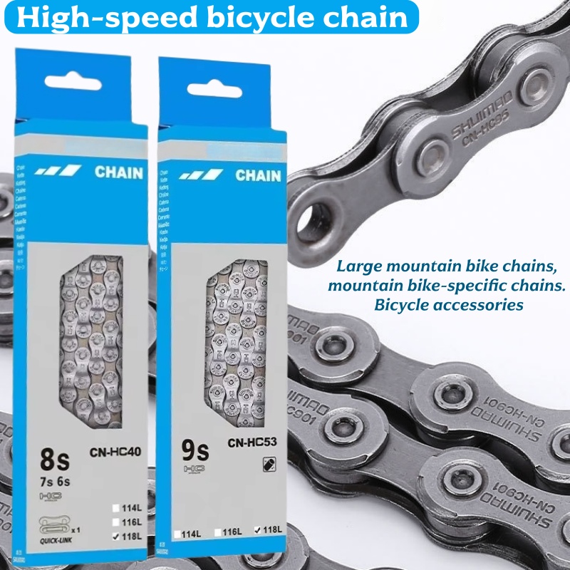 Master Link Chain - Łańcuch rowerowy do rowerów górskich, szybki,