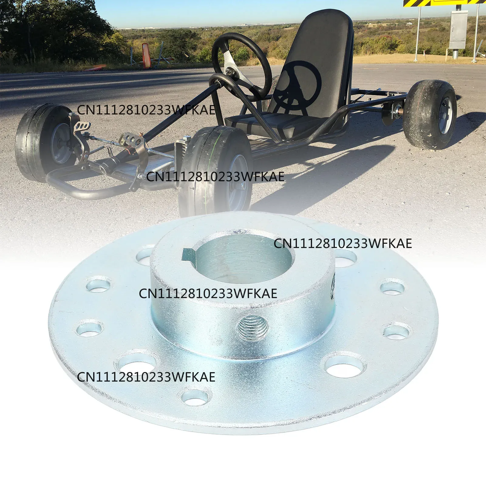 Sprocket - Adapter piasty hamulcowej z tylnym kołem