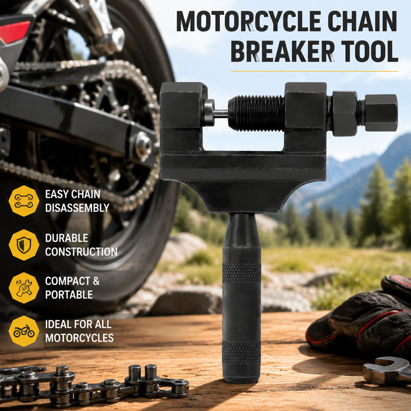 Chain Kit Motorcycle - Profesjonalny rozkuwacz łańcucha motocyklowego, elektryczny rozkuwacz