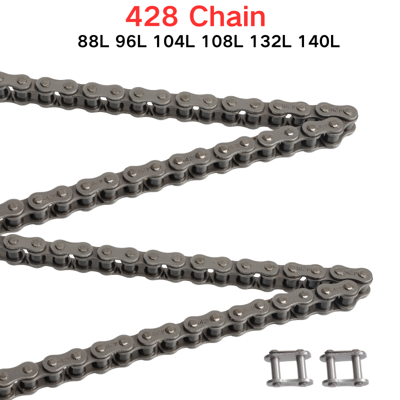 Łańcuch 428 88 96 104 108 132  – Master Link Chain recenzja i cena