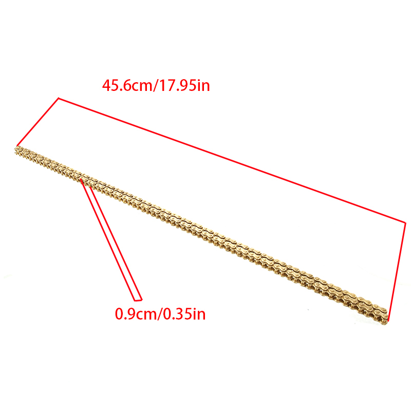 Łańcuch 25H 114 złoty, łańcuch – Bike Chain recenzja i cena