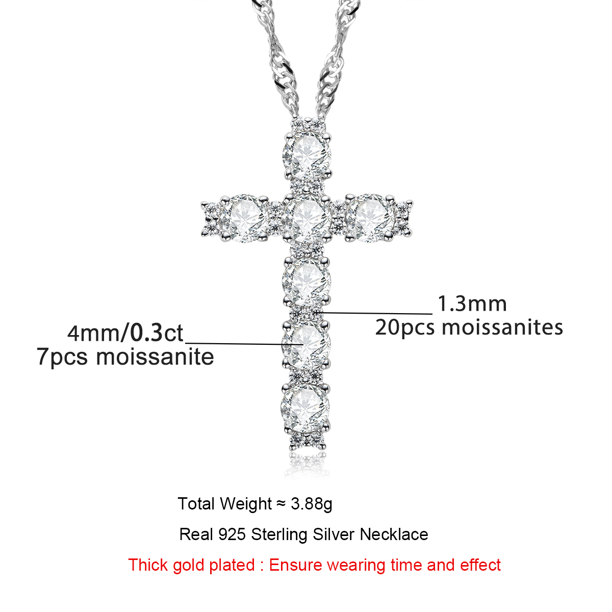 AnuJewel 4MM 2.1 Karat D Renk  – Ansi Chain recenzja i cena